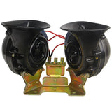2Pcs/lot Universal Dc 12V/24V Electric Snail Horn Super Loud Waterproof Subwoofer for Car Truck Suv Boat Accessory