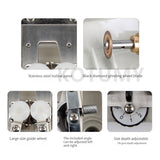 Optical Automatic Groover Grooving Half-Frame Lens Slotting hine Adjustable Groove Depth