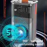 Powerful Mecha Speaker Matching Lines Available HiFi Sound Calling