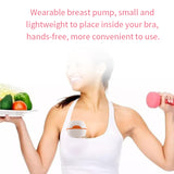 Wearable Breast Hands Free Breastpump Electric Pump Slient Breastfeeding Milk Collector BPA-free