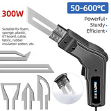 Electric Hot Knife Rope Fabric Cutting Tool Cutter 300W Heat Sealer forSponge Cloth Board Webbing Continuous Working
