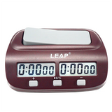 LEAP Clock, Digital Chess Timer & Game Timer, 3-In-1 Multipurpose Portable Professional Clock