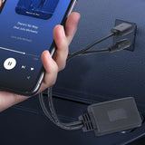 Bluetooth 5.0 Receiver USB 3.5mm Jack Stereo Audio Wireless Adapter Music HD Receiving For Car AUX Speaker