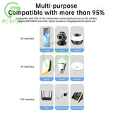 DC 10400mAh 5V 9V 12V 15V 24V 1A 2A Output Uninterruptible Power Supply 85‑265V UPS Battery Backup EU Plug