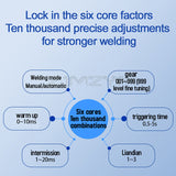 2.4-inch Color Screen Super Farad Capacitor hine With 999 Level of Fine Adjustment Manual/Automatic Spot Welding