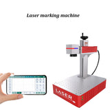 Portable Fiber Laser Marking Stainless Steel nameplate UV metal Engraving Carving hine