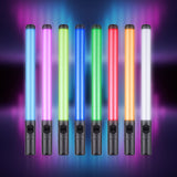 20W Handheld RGB Stick LED Light Wand 3000K-6000K Dimmable Remote Control for Party Live Streaming Video Shooting