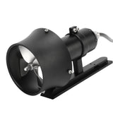 KYI-8ET- CW/CCW Underwater Thruster 6S 12‑24V 9kg Black Boat Underwater Propeller Thruster for Ship Submarine