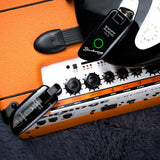 LEKATO Guitar Wireless System Transmitter Receiver Rechargeable WS-50 UHF Guitar Transmitter Receiver For Electric Guitar