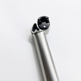 Front ating Titanium Seatpost for Brompton Bike seat tube For MTB Road bike