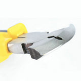 10 Inch Garden Fence Pliers Parallel Jaws Soft Grip For Wire Cutters Fencing Hammer Tool CR-V' Steel Multi Purpose Tools