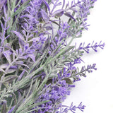 Lavender Front Door Artificial All Seasons Indoor Outdoor Floral Wreath For Wedding Party Home Wall Decor