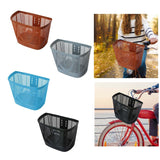 Bike Front Handlebar Storage Heavy Duty, Handwoven Basket,