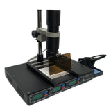 Puhui T-862++ 800W Infrared BGA Rework Station Soldering Welder Phone Motherboard Repair Desoldering hine with Solder Iron