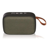 Portable Cloth Fabric BT Speaker Outdoor Mini Wireless Bass Subwoofer Multifunctional Sound Box