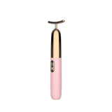 T-Shape Energy Beauty Bar Vibrating Facial Roller Massager Face-lift Devices Skin Tightening Anti-wrinkle Massage Roller