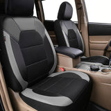 Cover Universal PU Leather Car Cushion Front And Rear Full Protection Seat Pad For 5-Seater Cars Truc