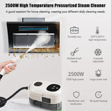 2500W High Temperature Pressurized Steam Cleaner - For Air Conditioning, Hood, Car Cleaning and Home Appliances.