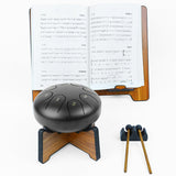 Tongue Drum 6 Inch 8 Tone Mini Ethereal Children Steel Hand Drums Yoga Meditation Professional Percussion Instruments Gift