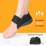 1-3cm Invisible Height Increase Silicone Soc Gel Pads Orthopedic Arch Support Heel Cushion Soles Insole 1 Pair