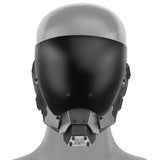 Cyberpunk Cosplay Commander Full Face Anti-fog Paintball Mask Double Sided Detachable Airsoft CS Protective Gear