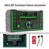 Isfriday 2 Din Car Radio Stereo Bluetooth Audio Music Stereo 12V 2DIN Car Radio MP3 Player USB/SD/AUX-IN