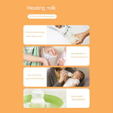 USB Milk Water Warmer Travel Stroller Insulated Bag Baby Nursing Bottle Heater Safe for Outdoor Winter -Green