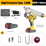 Electric Grease Gun Rechargeable Oil Injector Automatic Butter hine Special Hardware Tools For Excavator