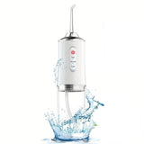 Wireless oral water portable and rechargeable home Vies irrigator, daily dental care, ideal gift