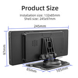 9.3 Inch Car Stereo MP5 Player BT Hands-Free Calg FM Radio Support Carplay Android Auto Phone k Reversing Assist U-Disk