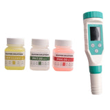 7 in 1 PH/Free Chlorine/ORP/EC/TDS/Salt/Temp PH Meter Swimming Pool Saity Tester IP67 Waterproof for Aquarium