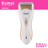 Kemei KM-3518 Portable Limiting Comb Protection Ladies Hair Trimmer Electric Shaver Epilator