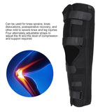 Immobilizer Strong Comfortable Support Practical Knee Spt Brace with Four Adjustable Straps