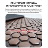 Natural Tourmae Mattress Far Electric Infrared Heating Pads Jade Germanium Stone Boby Massage Cushion for Back Pain Relief