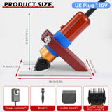 Professional Electric Carpet Pet Dog Clipper Grooming Shaver - Low Noise & Vibration. Rug Trimmer.