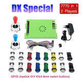 For Pandora Saga Box DX GPIO Joystick DIY Kit 4.8Mm Buttons 7770 In 1 Arcade Game For Arcade Game Machine