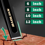 6/8/10/12inch Heavy-duty with Hand Guard Chrome Vanadium Steel Masonry Chisel Flat Shovel Wood Process Concrete Tool