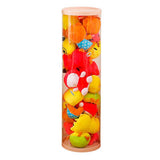 Doll Storage Bucket Transparent Rotatable PVC 26cm Stuffed Animal Storage Bucket for Home 90cm / 35.4in