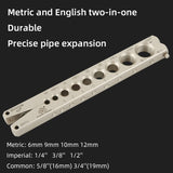 Electric lithium battery ST-E809AM 9mm Copper Tube Horn Mouth Metric and Imperial charging pipe expander