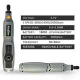 USB Cordless 3 Speed Mini For Jewelry Metal Glass Woodworking Engraving Pen Dremel Tools Wireless Electric Drill With Box