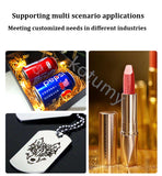 Portable Fiber Laser Marking Stainless Steel nameplate UV metal Engraving Carving hine