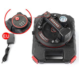 220KG Load 8-inch Electric Vacuum Suction Cup with Pressure Gauge - Heavy-Duty Hand Tool for Glass and Ceramic Tile Lifting. 1500mAh