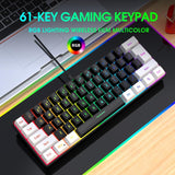 Ergonomic Wired Comfortable Feel Control The Computer Reliable Desktop Game Backlit nical Keyboard