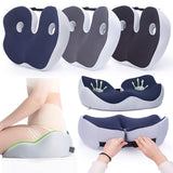 Memory Foam Donut Pillow Pressure Relief Office Chair Car Seat Cushion for All-Day Sitting Support