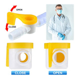 15 Pack Vae Urine Drainage Catheter Bag Vaes with Smooth Edges and Silicone Tubing