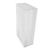 Tattoo Pigment Bottle Stand Drop Resistance Stable Transparent Tattoo Ink Rack Thickened Wall Mountable 50 Holes for Display