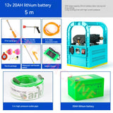 12V 220V High Pressure Electric Water Sprayer Pumps Agricultural Rechargeable Spraying Pesticides Car Wash Pump