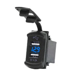 4.2A Dual USB Port Socket Adapter Outlet Waterproof Phone Charger for Rocker Marine Switch Panel on Boat RV Vehicle