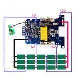 10Pcs BL1830 Li-Ion Battery BMS PCB Charging Protection Board for 18V Power Tool BL1815 BL1860 LXT400 Bl1850
