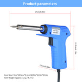 Professional Double Electric 220V-240V 40W/80W Power Adjustable Soldering Iron Gun